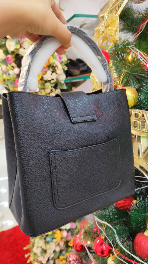 Shoulder Bag with Detachable Strap